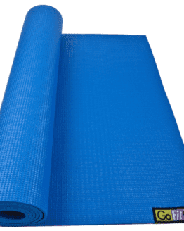 blue yoga mat
