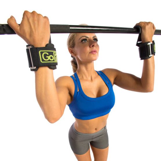 weight lifting hook grips wrist strap